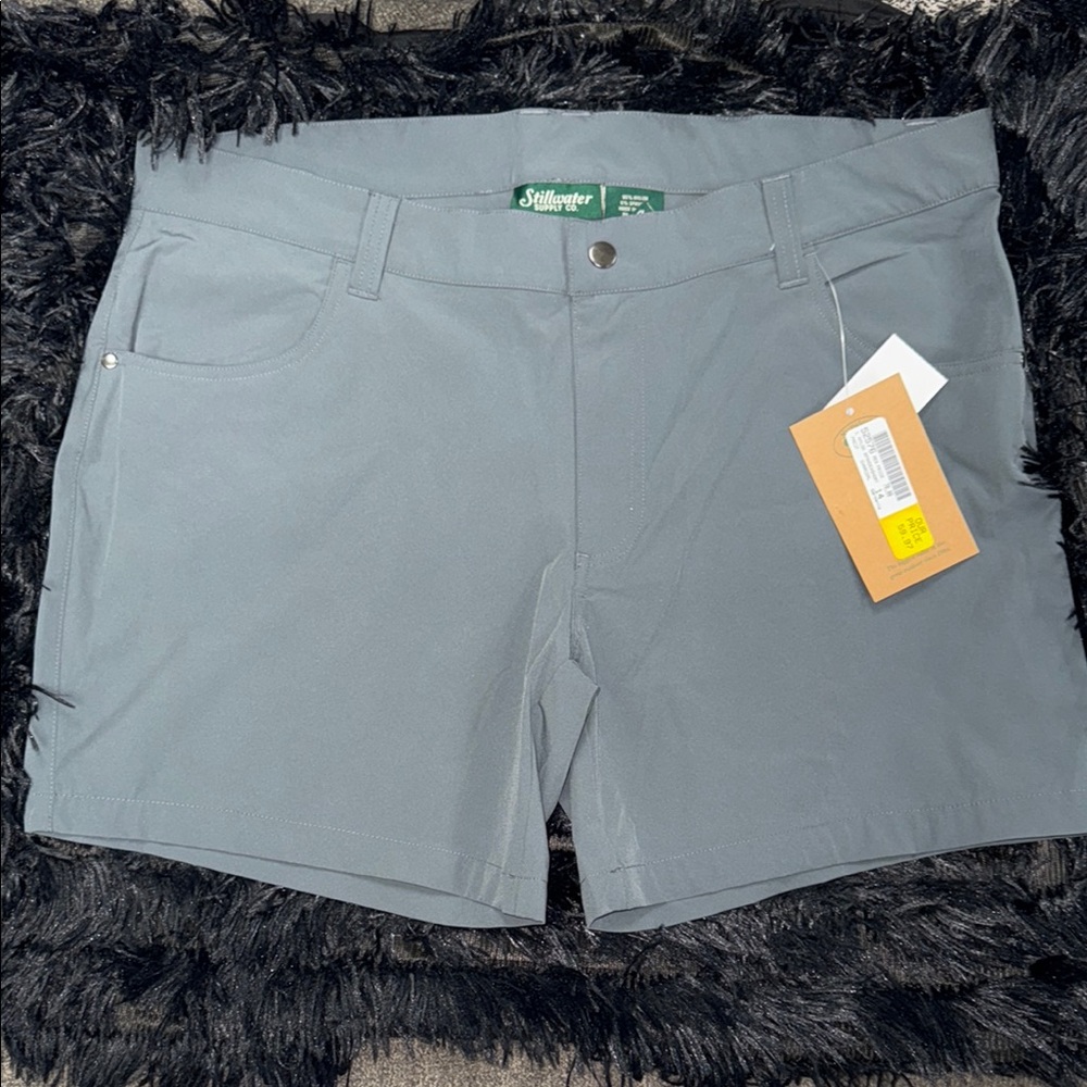 Stillwater Gray Shorts